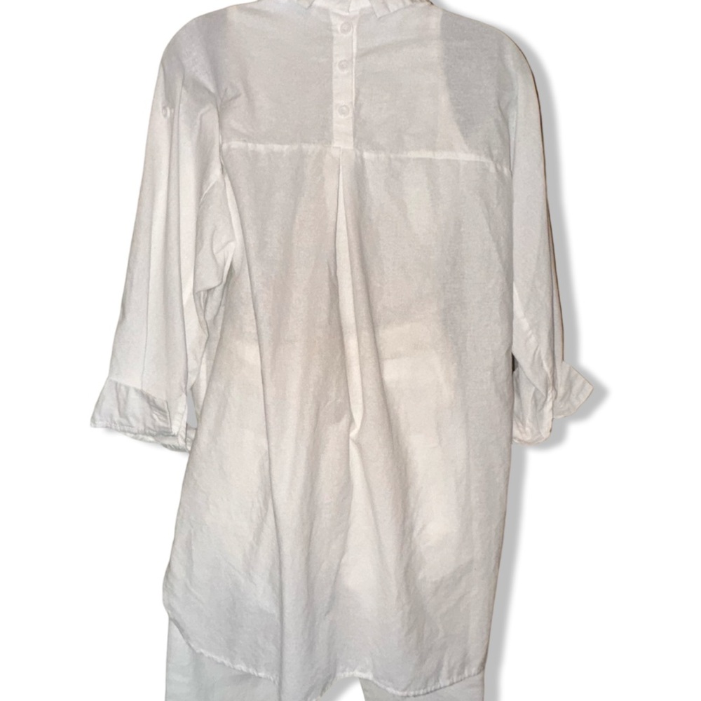 Sample Oversized Cotton Blouse, Large - image 2